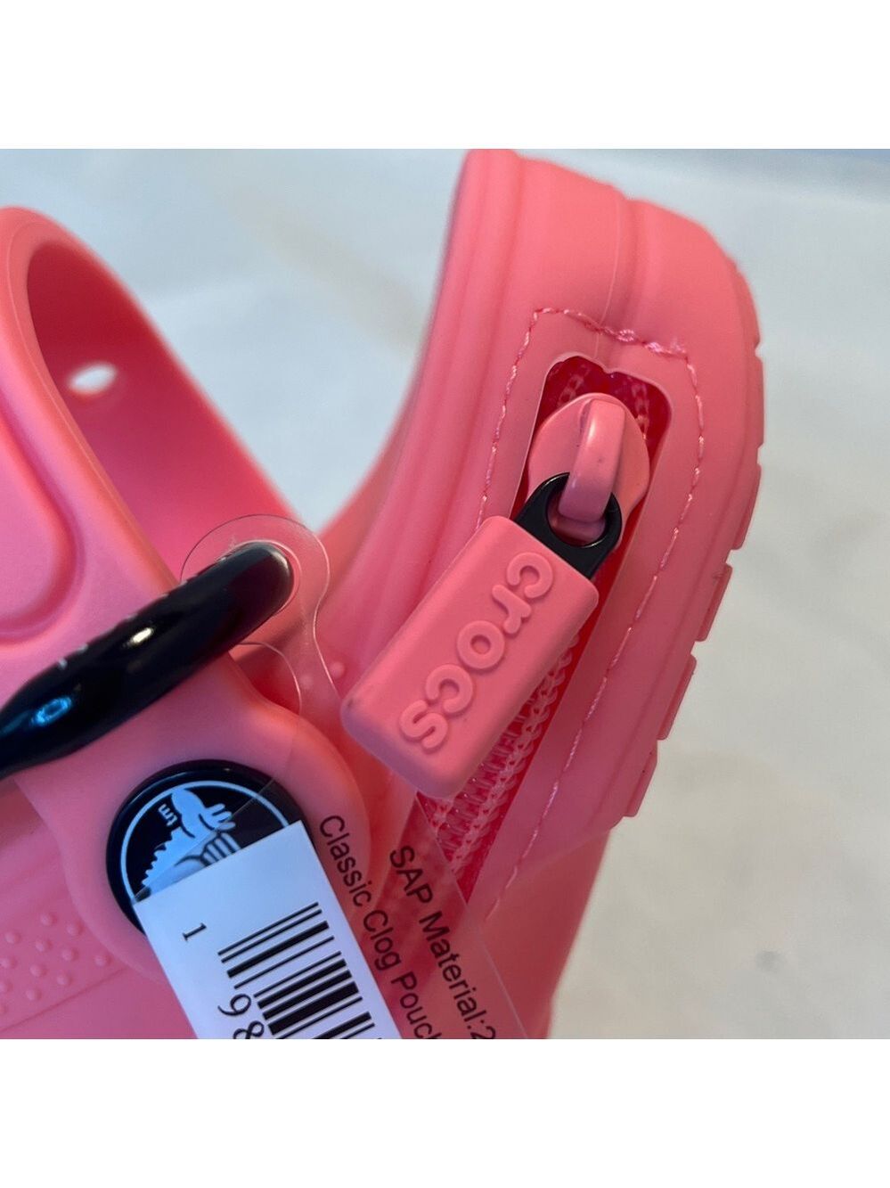 Crocs shoe zipped small purse - Picture 8 of 13